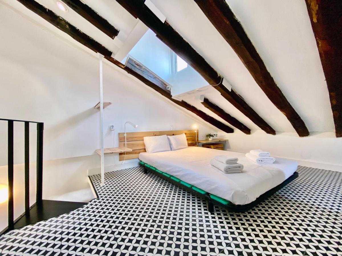 Apartmán Charming Gran Via Attic Madrid Exteriér fotografie